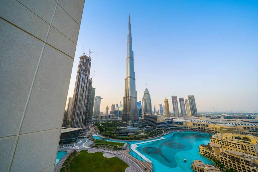 Spectacular Burj & Fountain View - Luxurious 3 Bedrooms & Maids Room - The Residences Dubai Exterior photo