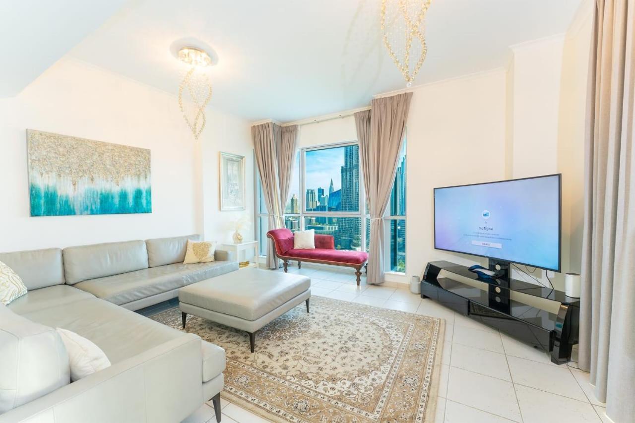 Spectacular Burj & Fountain View - Luxurious 3 Bedrooms & Maids Room - The Residences Dubai Exterior photo