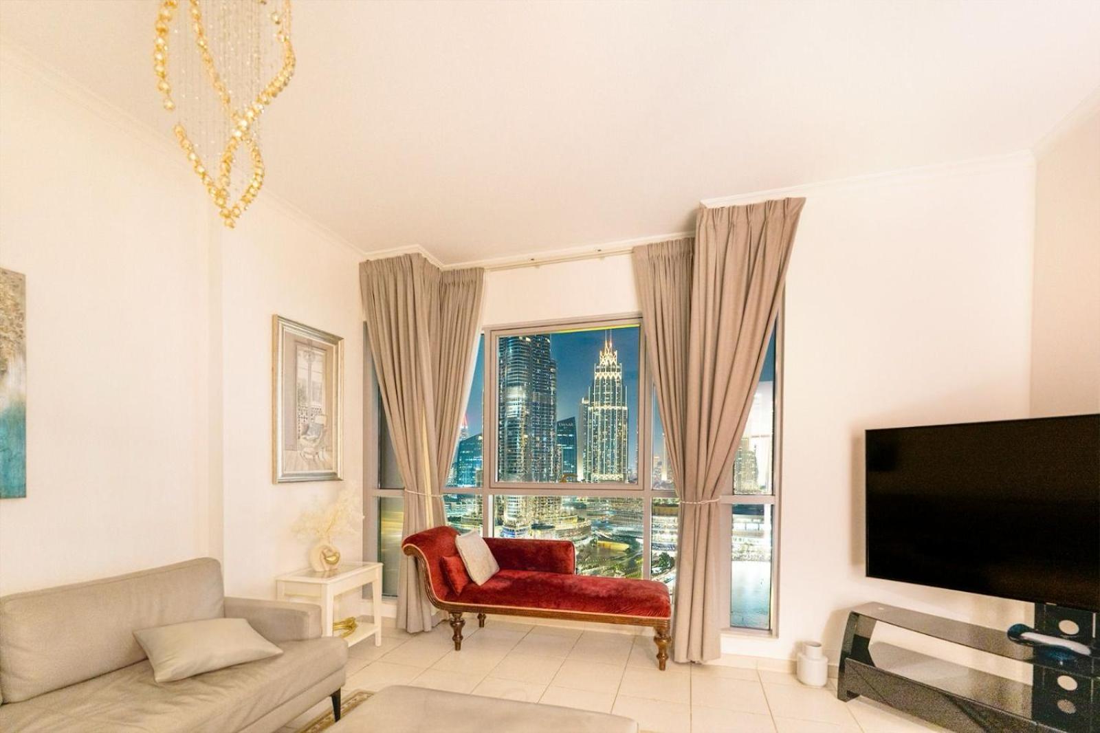 Spectacular Burj & Fountain View - Luxurious 3 Bedrooms & Maids Room - The Residences Dubai Exterior photo